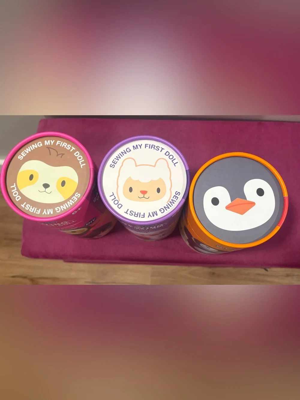 Avenir DIY Sew My first doll kits (x3)